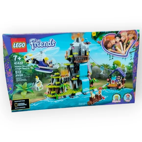 LEGO Friends Alpaca Mountain Jungle Rescue 41432 Building Kit New - Picture 2 of 4